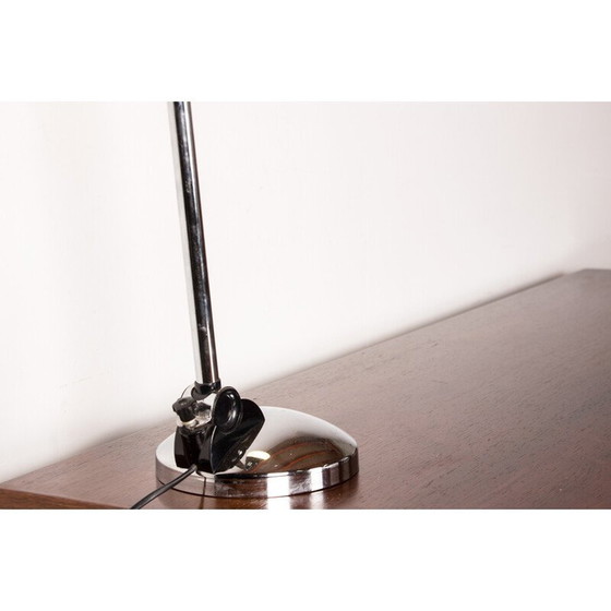 Image 1 of Kippbare Schreibtischlampe aus verchromtem Metall von Marina Malabotti, Italien 1960