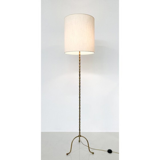 Image 1 of Stehlampe aus Messing, 1940