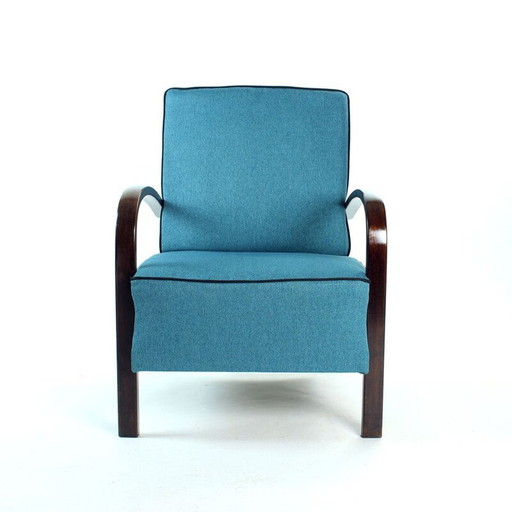 Vintage-Sessel aus Bugholz von Thonet, Tschechoslowakei 1940er Jahre