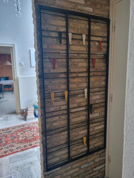 Pilastro Garderobe Schuppen Schwarz