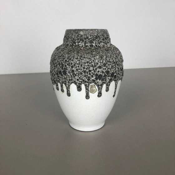 Image 1 of Vintage Pottery Fat Lava Vase, ES-Keramik, Deutschland 1960s