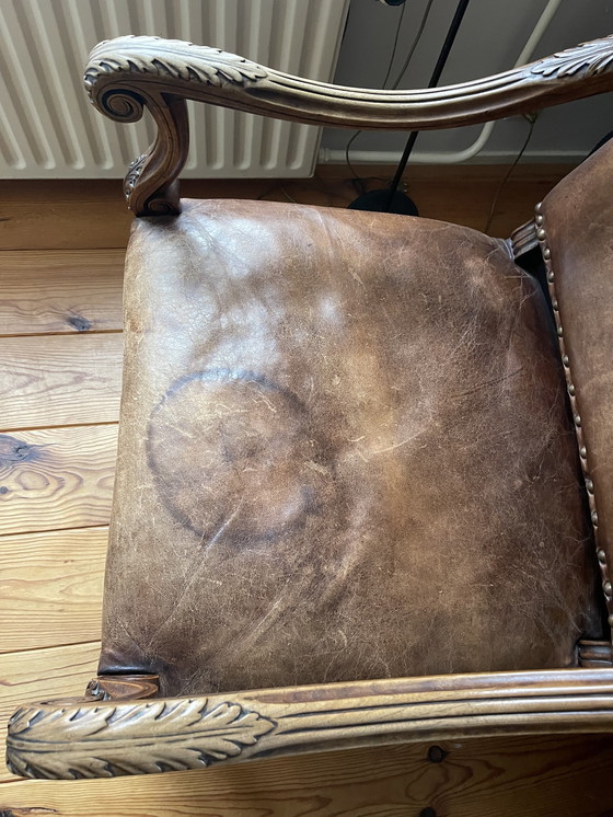 Image 1 of Bürostuhl aus Leder