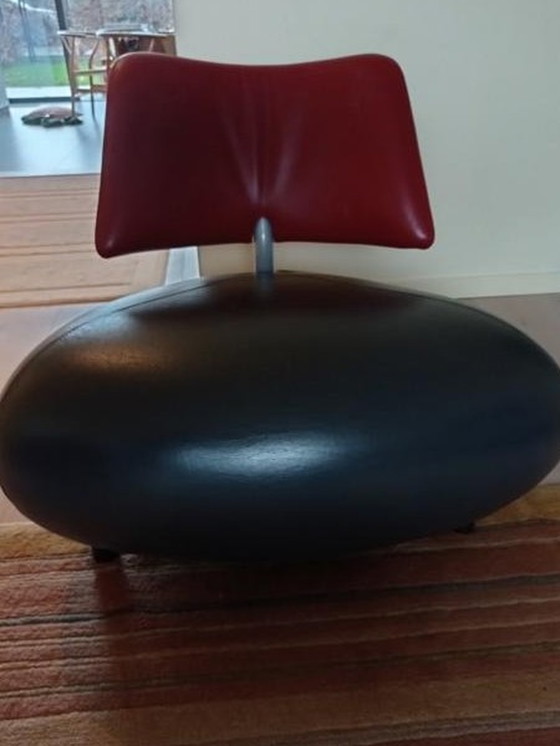 Image 1 of 2x Leolux -Stühle mit Ottomane