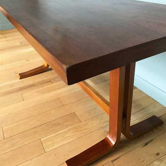 Image 1 of Vintage Couchtisch aus Holz, Tschechoslowakei 1950