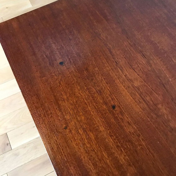 Image 1 of Vintage Couchtisch aus Holz, Tschechoslowakei 1950