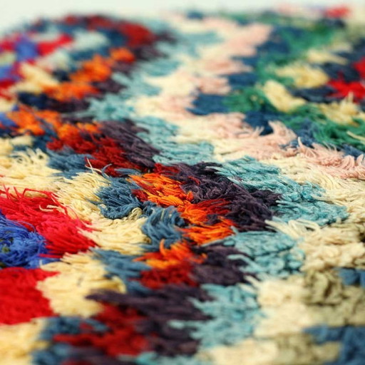 Berber Marokkanisches Bodenkissen Pouf Unikat Handarbeit