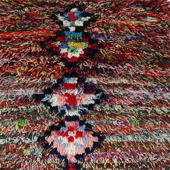 Image 1 of Berber Marokkanisches Bodenkissen Pouf Unikat Handarbeit