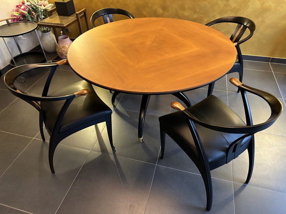 Image 1 of Giorgetti Progetti 63330 Centro Ricerche Stühle 4er Set