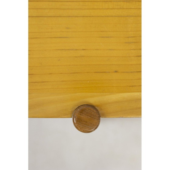 Image 1 of Viereckiger Couchtisch aus Kirschbaumholz, Dänemark 1970