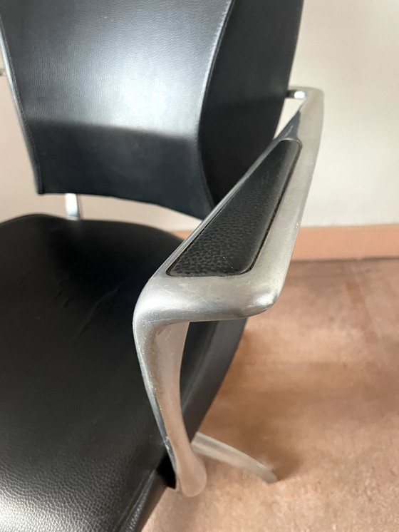 Image 1 of 2X Vintage Bürostühle Aluminium