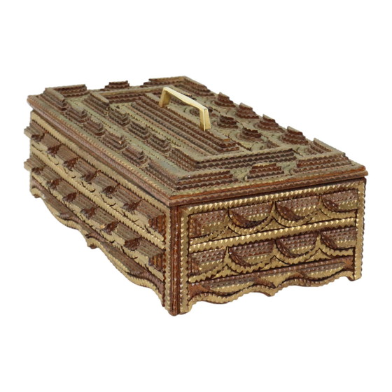 Image 1 of Große Tramp Art Box