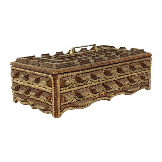 Image 1 of Große Tramp Art Box