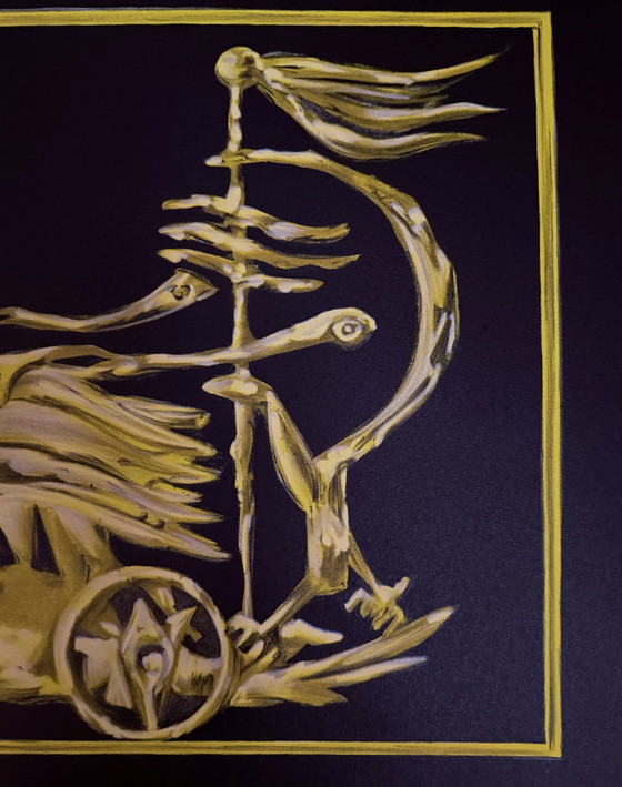 Image 1 of Georges Braque: Signierte Lithographie, limitierte Auflage.