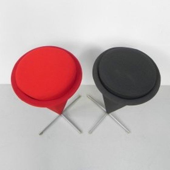 Image 1 of 2x Verner Panton Cone Hocker