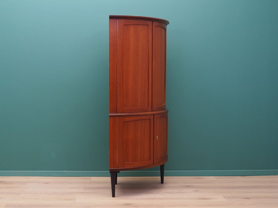 Image 1 of Mahagoni-Eckschrank, Dänisches Design, 1970er Jahre, Produktion: Dänemark