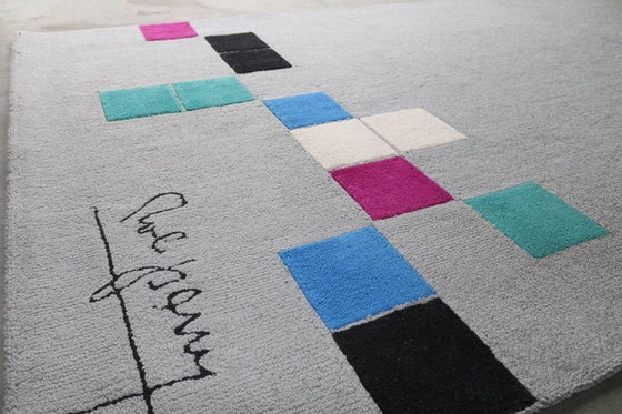 Image 1 of Rob Parry "Squares"-Teppich für Danish Carpets, Niederlande, um 2000