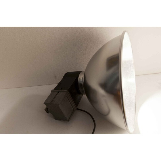 Image 1 of Satz von 12 verchromten und schwarzen Lampen, 1970