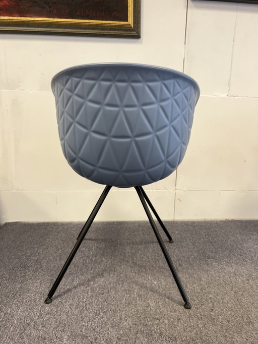 4 Tonon Structure Esszimmerstuhl Blau Chair