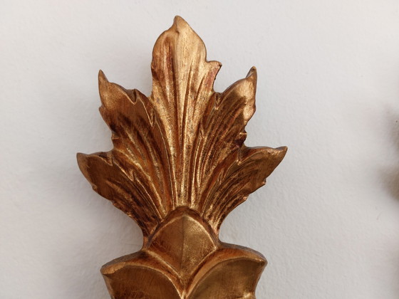 Image 1 of 2x Vintage italienische Wandleuchte