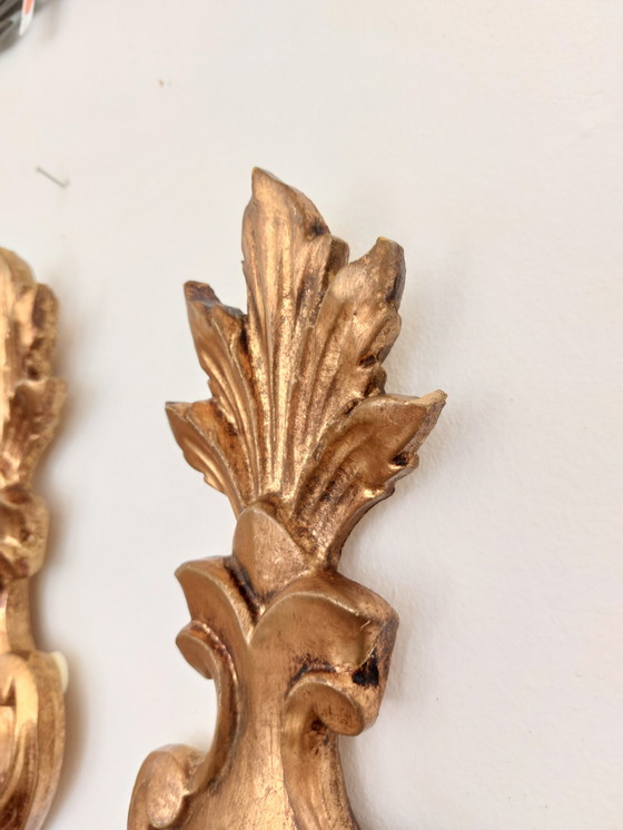 Image 1 of 2x Vintage italienische Wandleuchte