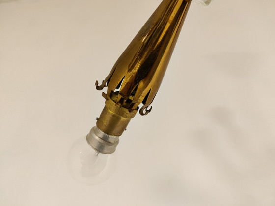 Image 1 of Mid-Century Kronleuchter aus Kupfer, 1950er Jahre