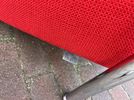 Image 1 of Leolux Scylla Sessel roter Stoff