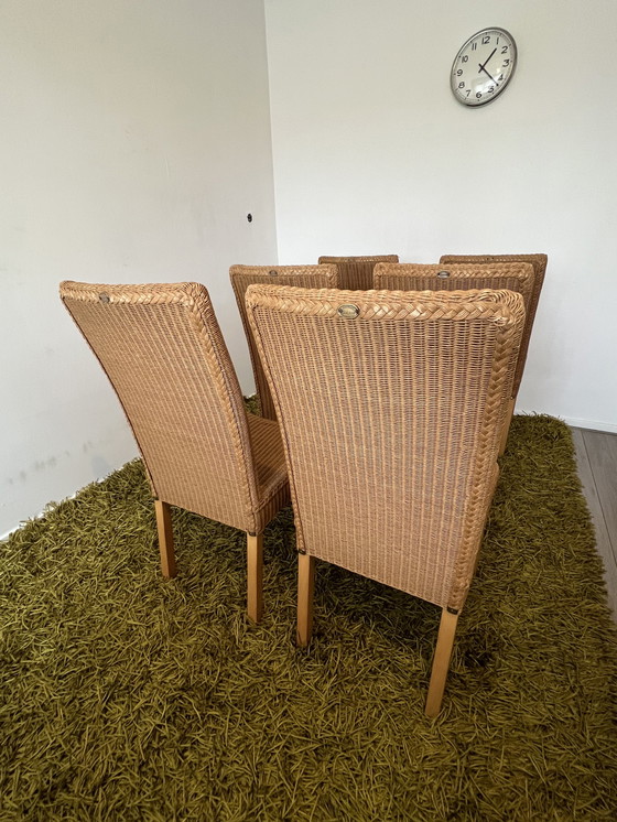 Image 1 of 6x Lloyd Loom Basic Esszimmerstühle