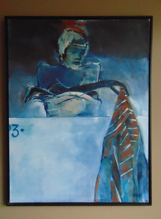 Image 1 of Corry van Heijst - Frau mit Tuch