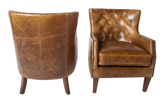 Image 1 of 2 x Chesterfield Vintage Sessel