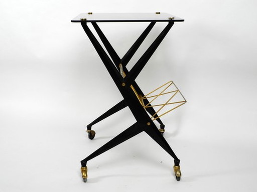 Italienischer Beistelltisch von Frangi Milano, 1950er Jahre