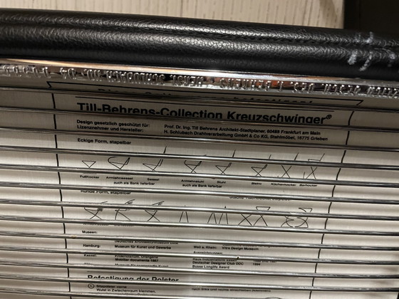 Image 1 of 3x Till Behrens Stühle