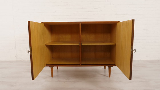 Image 1 of Schwedischer Wandschrank | Audiomöbel | Teakholz | 100 cm