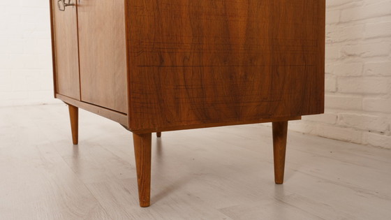 Image 1 of Schwedischer Wandschrank | Audiomöbel | Teakholz | 100 cm