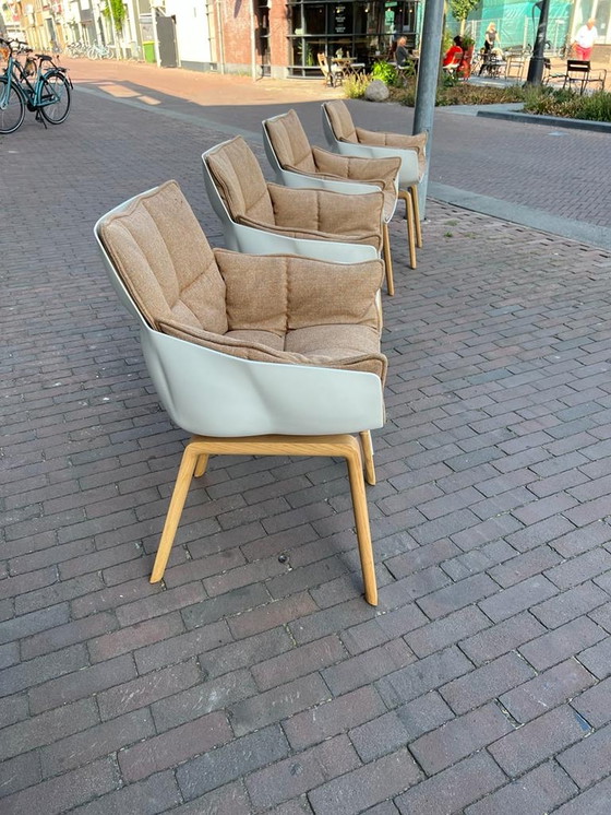 Image 1 of 4x B&B Italia Husk Esszimmerstuhl