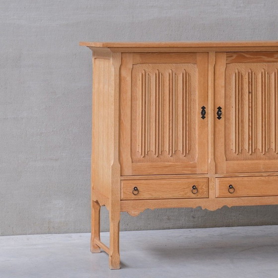 Image 1 of Mid Century Dänisches Eichenholz-Sideboard, 1960er Jahre