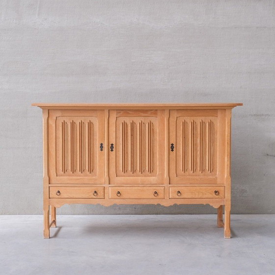 Image 1 of Mid Century Dänisches Eichenholz-Sideboard, 1960er Jahre