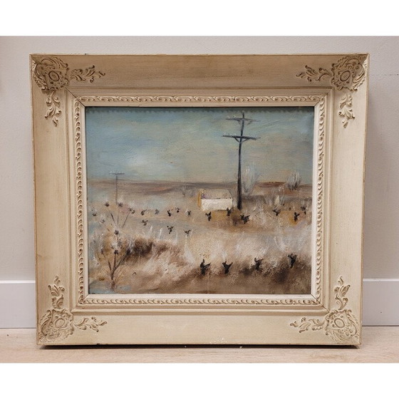 Image 1 of Vintage Öl auf Leinwand "La Mancha", 1974