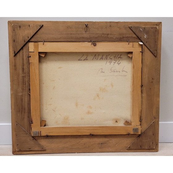 Image 1 of Vintage Öl auf Leinwand "La Mancha", 1974