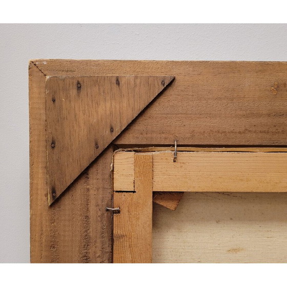 Image 1 of Vintage Öl auf Leinwand "La Mancha", 1974