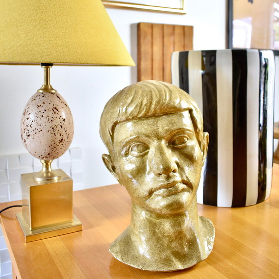 Image 1 of Sechziger Jahre Lampe mit Straußenei