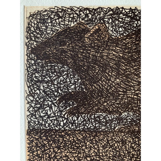 Image 1 of Vintage Plakat die Ratte von François-Xavier Lalanne, 2003