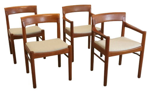 4x Bramin Esszimmerstuhl 'Jersore' vintage