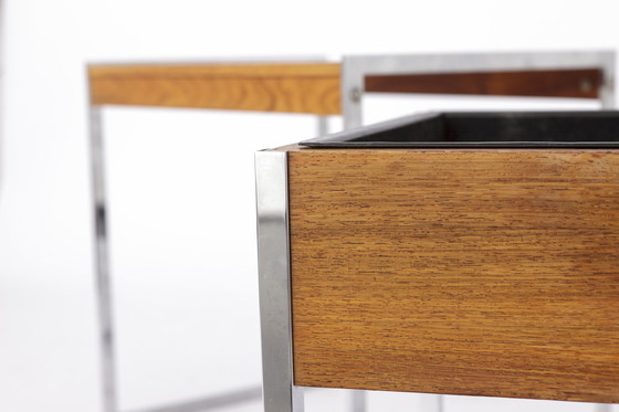 Image 1 of Vintage Set, Beistelltisch + Blumentopftisch, 1960er Jahre