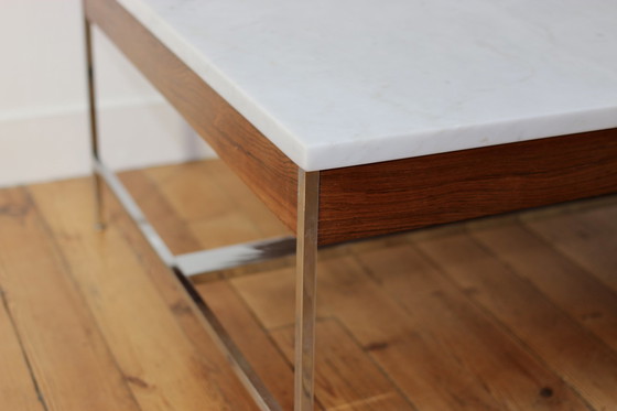 Image 1 of Design Couchtisch Marmor und Palisander Georges Nelson 1970