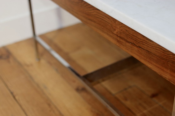 Image 1 of Design Couchtisch Marmor und Palisander Georges Nelson 1970