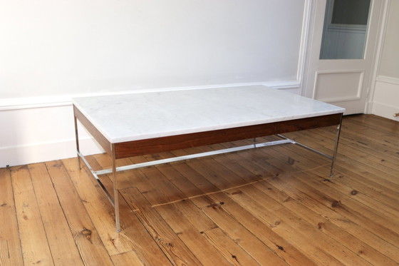 Image 1 of Design Couchtisch Marmor und Palisander Georges Nelson 1970