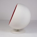 Asko Sessel - Ball Chair - Aluminium, Fiberglas, Textil