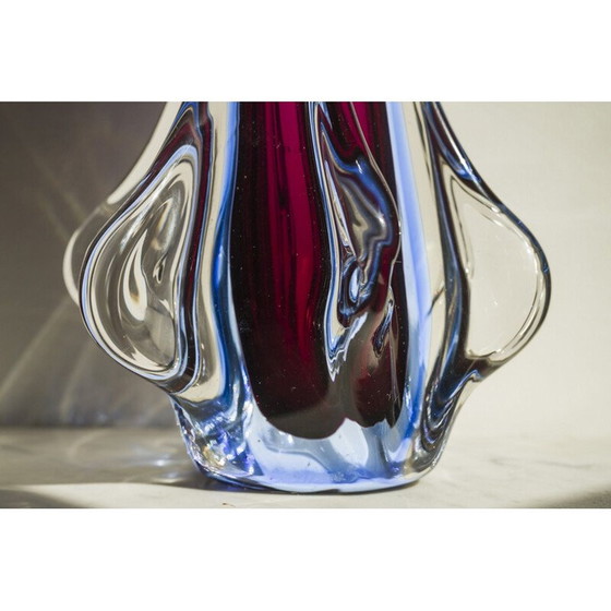 Image 1 of Murano Sommerso Vase von Flavio Poli