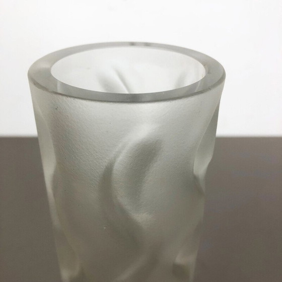 Image 1 of Vintage Vase aus mundgeblasenem Glas von Peill und Putzler, Deutschland 1970