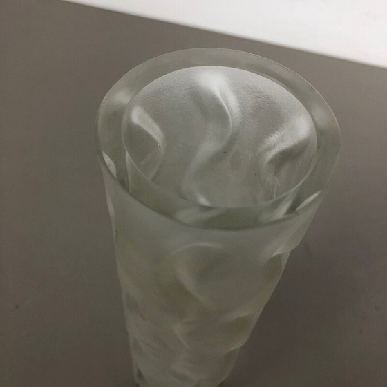 Image 1 of Vintage Vase aus mundgeblasenem Glas von Peill und Putzler, Deutschland 1970